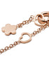 18kt rose gold Petit Joli onyx and diamond bracelet